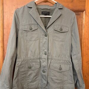 Talbots Women's Olive Green Utility Jacket,  XS